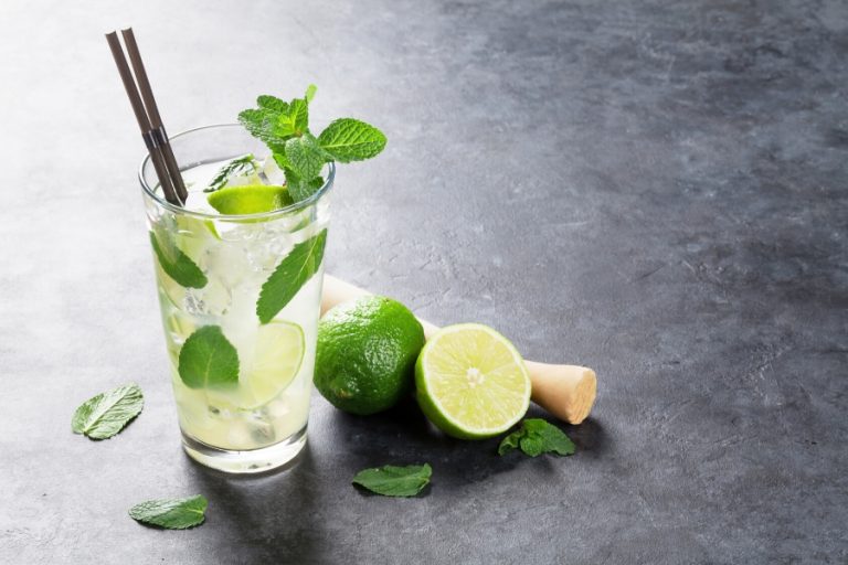 Mojito cocktail glass