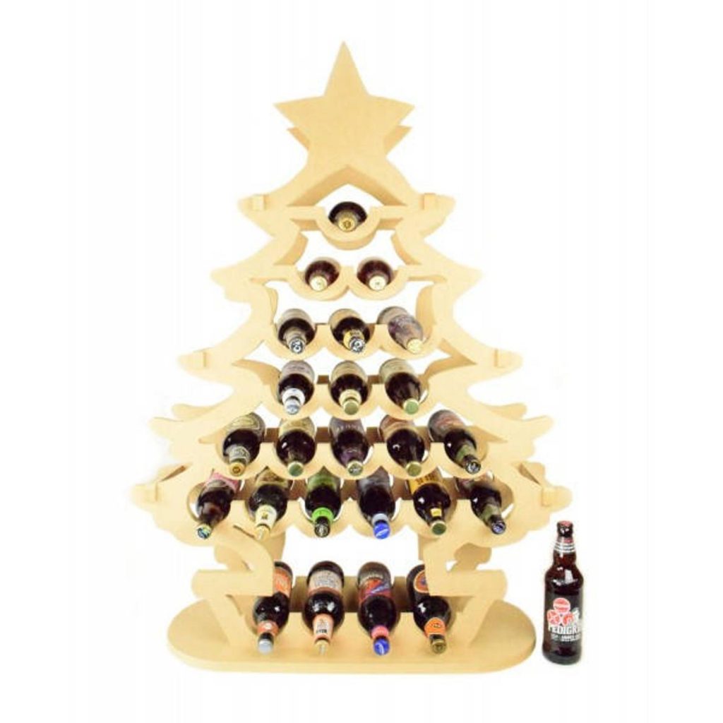 Beer christmas tree