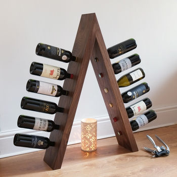 wine ladder style wine rack