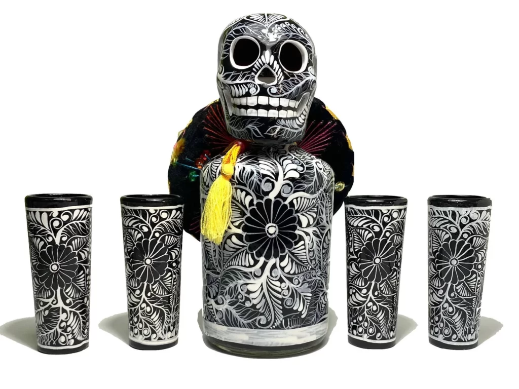 Etsy Day of the Dead Decanter