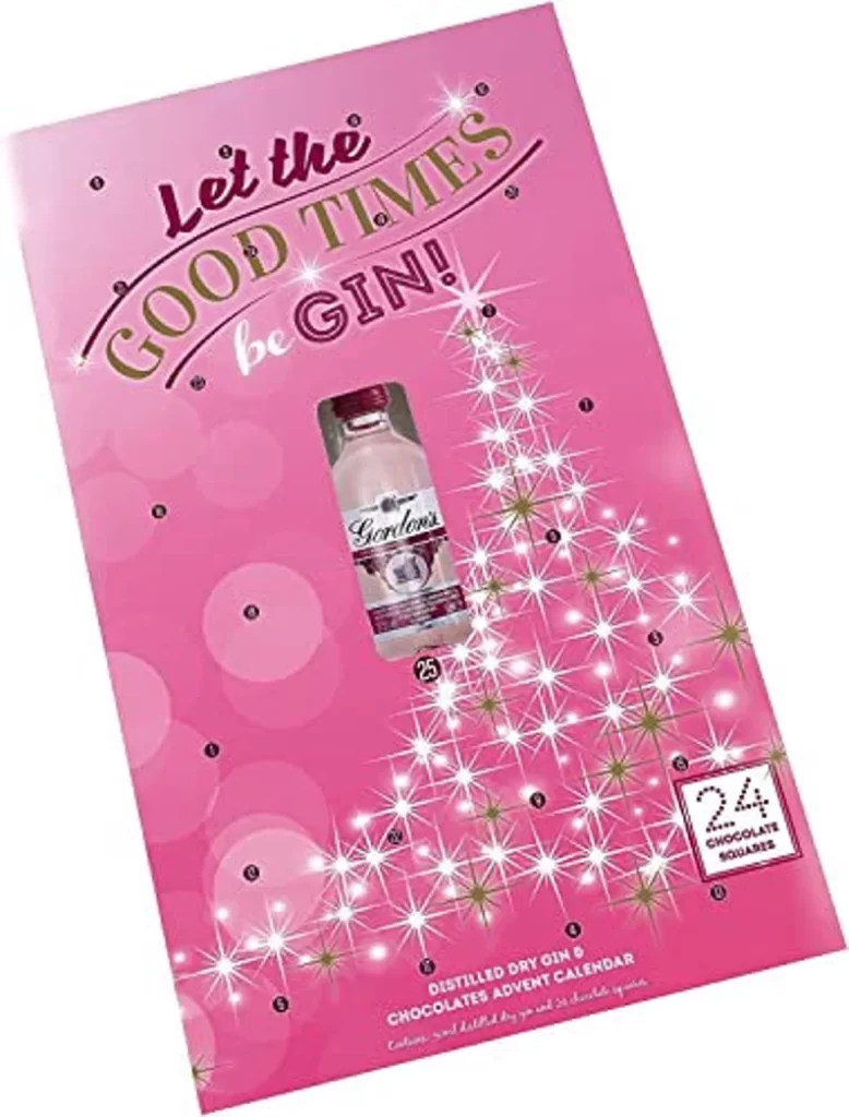 Gordons Pink Gin Chocolate Advent Calendar